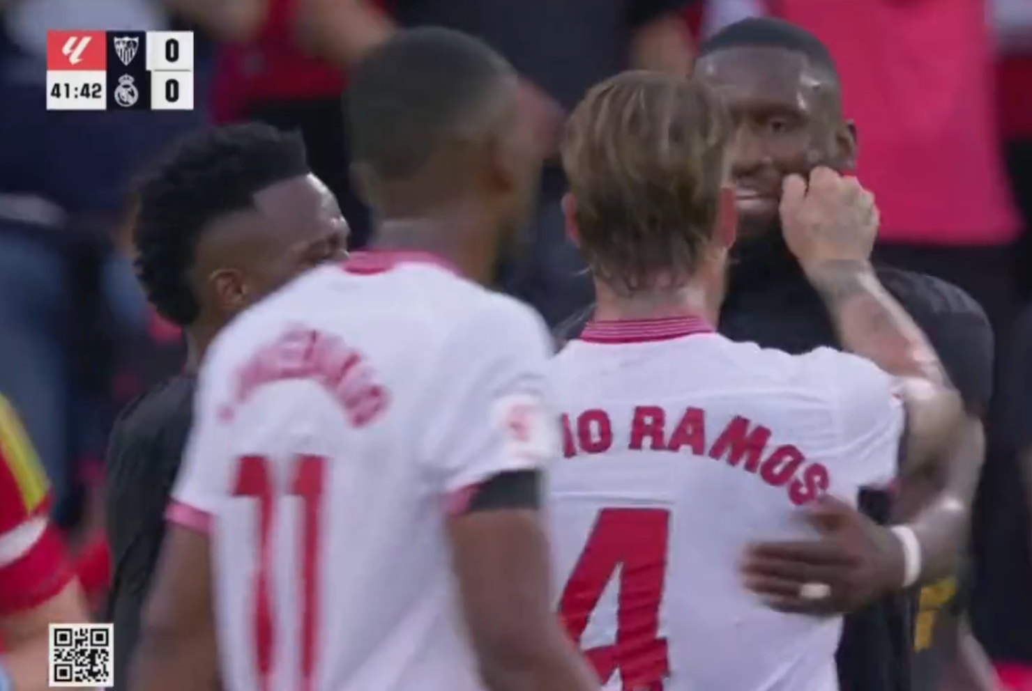 Ramos Rudiger Sérgio Ramos encontrou-se com o Real Madrid pela primeira vez no ...