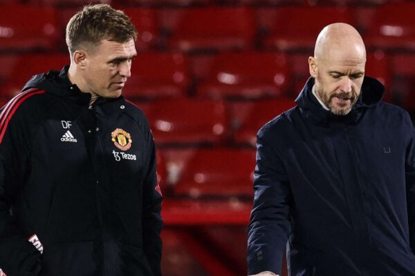 Fletcher e Erik Ten Hag