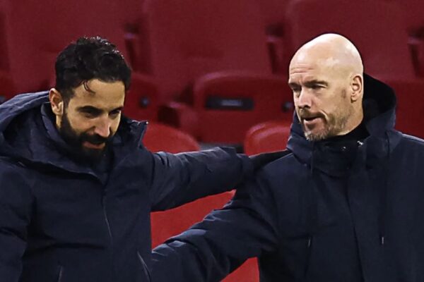 Rúben Amorim e Erik Ten Hag