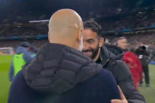 Guardiola e Ruben Amorim