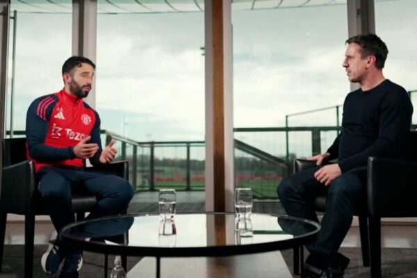 Ruben Amorim e Gary Neville