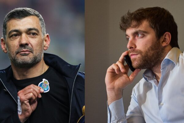 Sérgio Conceição e Fabrizio Romano