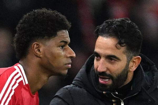 Ruben Amorim e Rashford