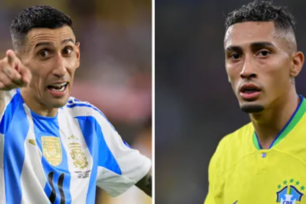 Di Maria e Raphinha