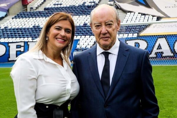Sandra e Pinto da Costa