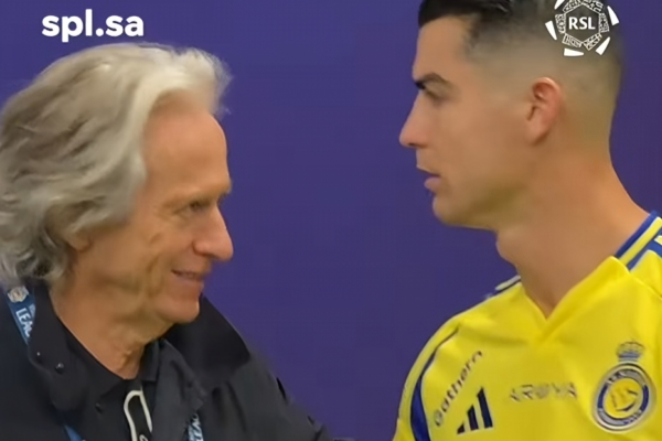 Jorge Jesus e Ronaldo