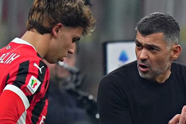 João Félix e Sérgio Conceição