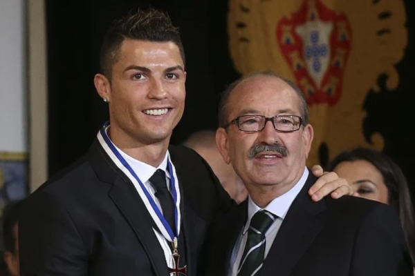 Cristiano Ronaldo e Aurélio Pereira